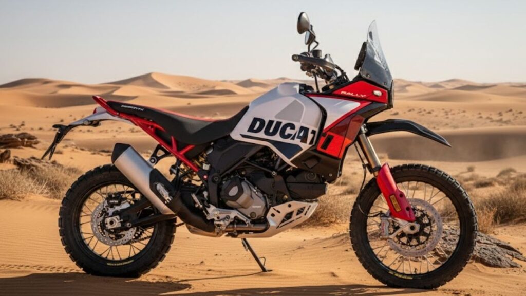 Ducati DesertX 890 V2 Engine and Performance