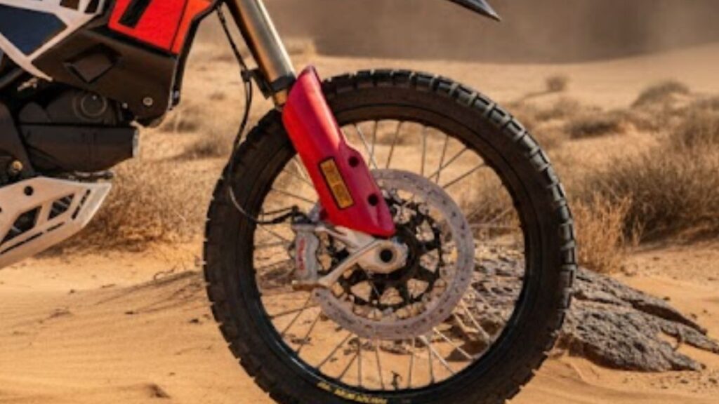 Ducati DesertX Chassis and Suspension Setup